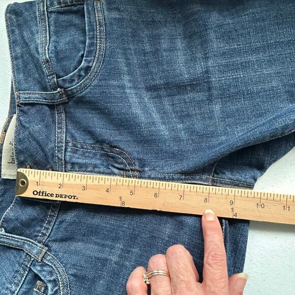 Brina & Em Cropped Capri Blue Denim Jeans Women's Sz 6 - Picture 11 of 12